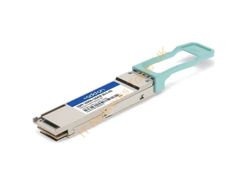QSFP-100GB-130458-20-E-AO - Addon Networks Qsfp-100Gb-130458-20-E-Ao Network Transceiver Module Fiber Optic 100000 Mbit/S Qsfp28 1304.58 Nm