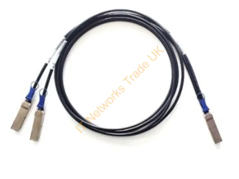 QSFP-2QSFP50G-CU2M-A - Axiom Qsfp-2Qsfp50G-Cu2M-Ax Infiniband/Fibre Optic Cable 78.7" (2 M) Qsfp28 2X Qsfp28 Dac Black
