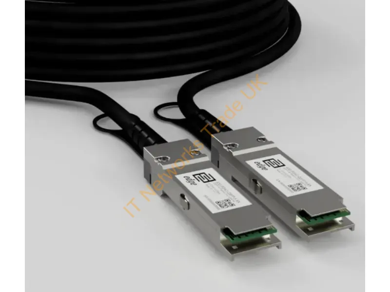 QSFP-40G-C40CM - Alcatel-Lucent Enterprise QSFP-40G-C40CM InfiniBand/fibre optic cable 0.4 m QSFP+ DAC Black