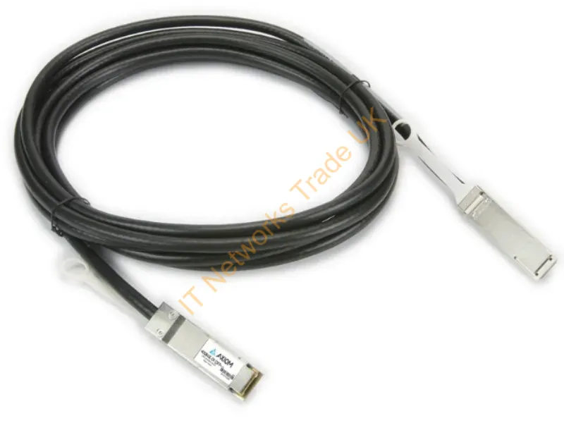 QSFP-40G-C50CM-AX - Axiom Qsfp-40G-C50Cm-Ax Infiniband/Fibre Optic Cable 19.7" (0.5 M) Qsfp+ Black