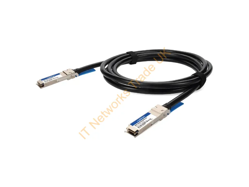 QSFP-40GB-PDAC2MLZAO - Addon Networks Qsfp-40Gb-Pdac2Mlz-Ao Infiniband/Fibre Optic Cable 78.7" (2 M) Qsfp+ Black