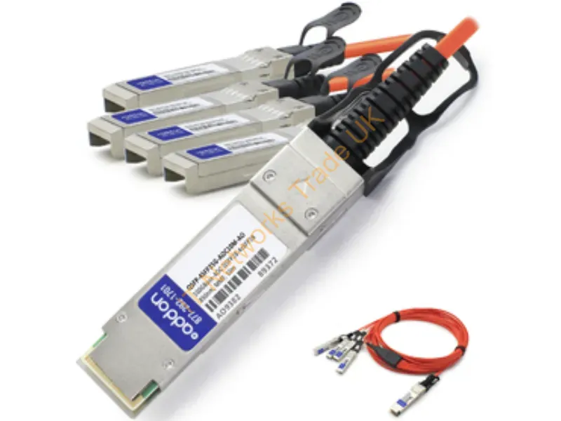 QSFP-4SFP25G-AOC10M-AO - Addon Networks Qsfp-4Sfp25G-Aoc10M-Ao Infiniband/Fibre Optic Cable 393.7" (10 M) Qsfp28 4Xsfp28