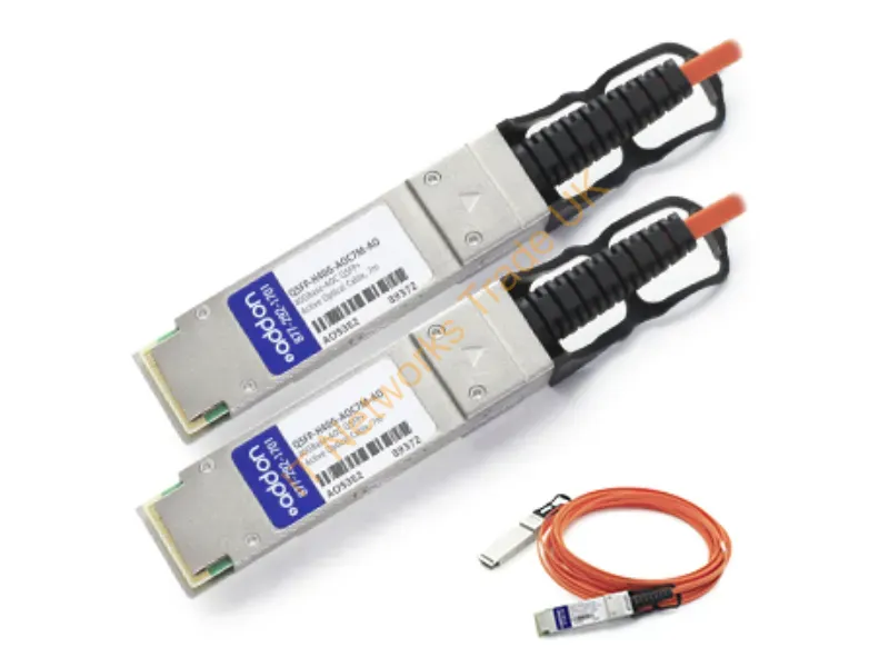 QSFP-H40G-AOC7M-AO - Addon Networks 7M Qsfp+ - Qsfp+ Infiniband/Fibre Optic Cable 275.6" (7 M) Qsfp+ Orange