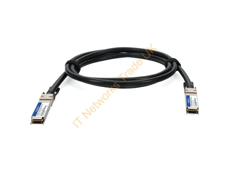 QSFP28-100GB-PDAC0-5MLZ-J-AO - Addon Networks Qsfp28-100Gb-Pdac0-5Mlz-J-Ao Infiniband/Fibre Optic Cable 19.7" (0.5 M) Black