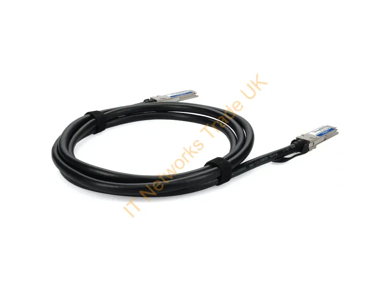 QSFP28-100GB-PDAC0-5MLZ-MX-AO - Addon Networks Qsfp28-100Gb-Pdac0-5Mlz-Mx-Ao Infiniband/Fibre Optic Cable 19.7" (0.5 M) Black