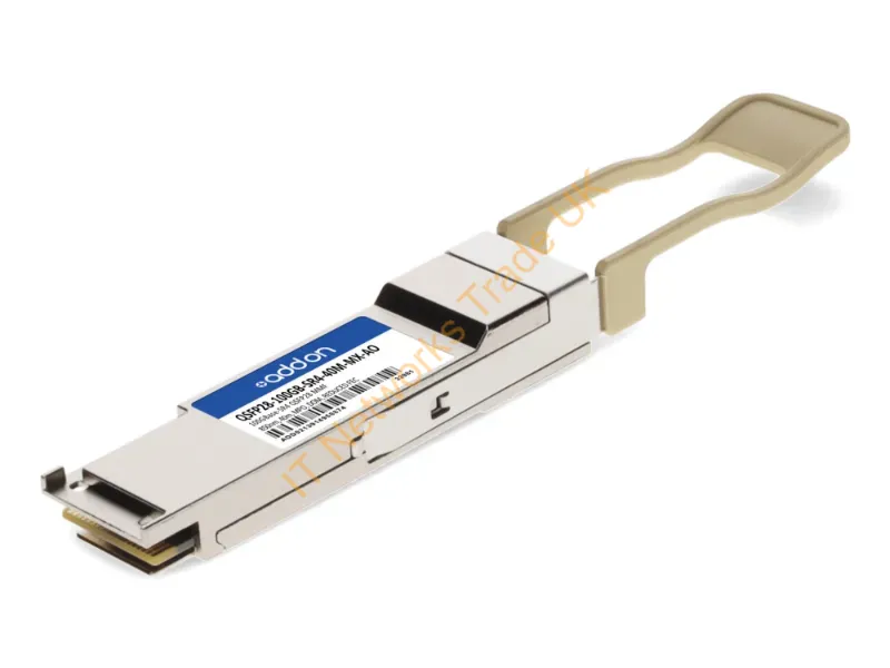 QSFP28-100GB-SR4-40M-MX-AO - Addon Networks Qsfp28-100Gb-Sr4-40M-Mx-Ao Network Transceiver Module Fiber Optic 100000 Mbit/S 850 Nm