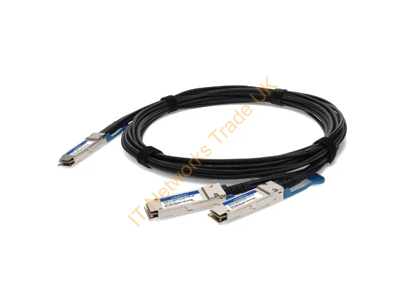 QSFP28-2QSFP28-PDAC2-5M-AO - Addon Networks Qsfp28-2Qsfp28-Pdac2-5M-Ao Infiniband/Fibre Optic Cable 98.4" (2.5 M) 2X Qsfp28 Dac Black