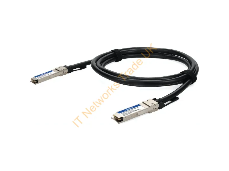 QSFP28100GBPDAC05MLZ - Addon Networks Qsfp28-100Gb-Pdac0-5Mlz-Ao Infiniband/Fibre Optic Cable 19.7" (0.5 M) Black