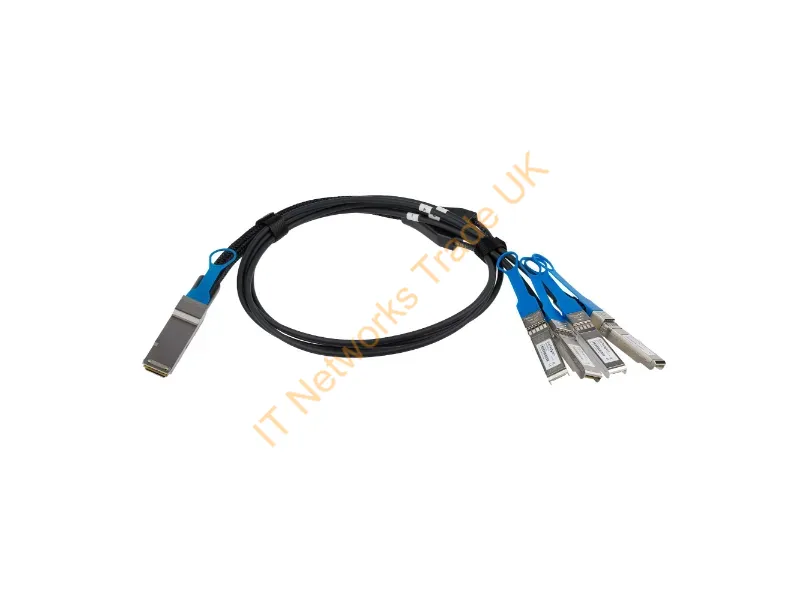 StarTech.com QSFP+ Breakout Cable QSFP+ to 4x SFP+ 1 m (3.3 ft) Network Ethernet Cables