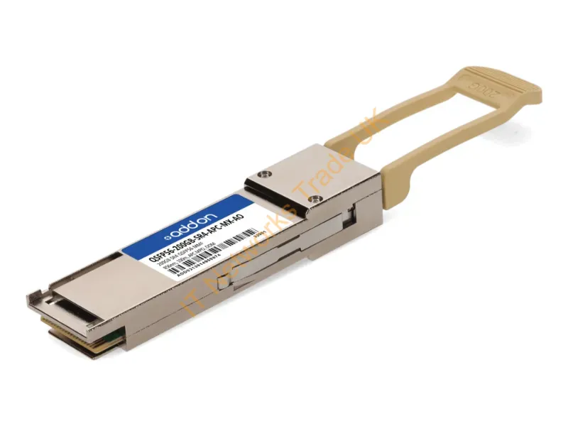 QSFP56-200GB-SR4-APC-MX-AO - Addon Networks Qsfp56-200Gb-Sr4-Apc-Mx-Ao Network Transceiver Module Fiber Optic 200000 Mbit/S 850 Nm