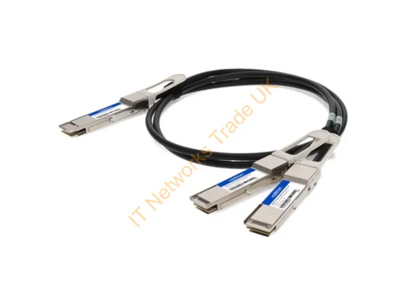 QSFPDD-200G-2QSFP28-PDAC2M-AO - Addon Networks Qsfpdd-200G-2Qsfp28-Pdac2M-Ao Infiniband/Fibre Optic Cable 78.7" (2 M) 4Xqsfp28 Qsfp-Dd Black, Silver