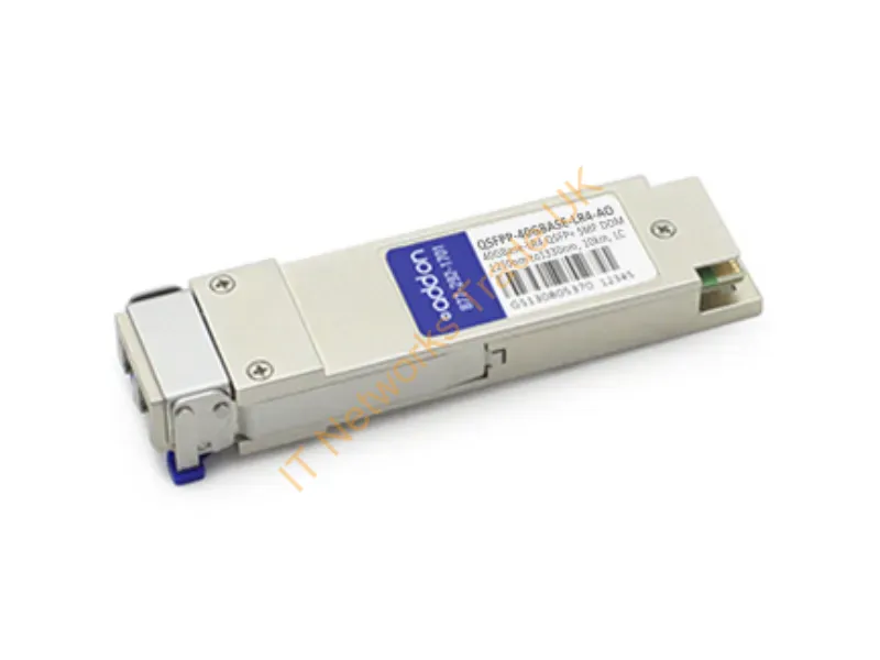 QSFPP-40GBASE-LR4-AO - Addon Networks Qsfp+, 40Gbase Network Transceiver Module Fiber Optic 40000 Mbit/S Qsfp+ 1330 Nm