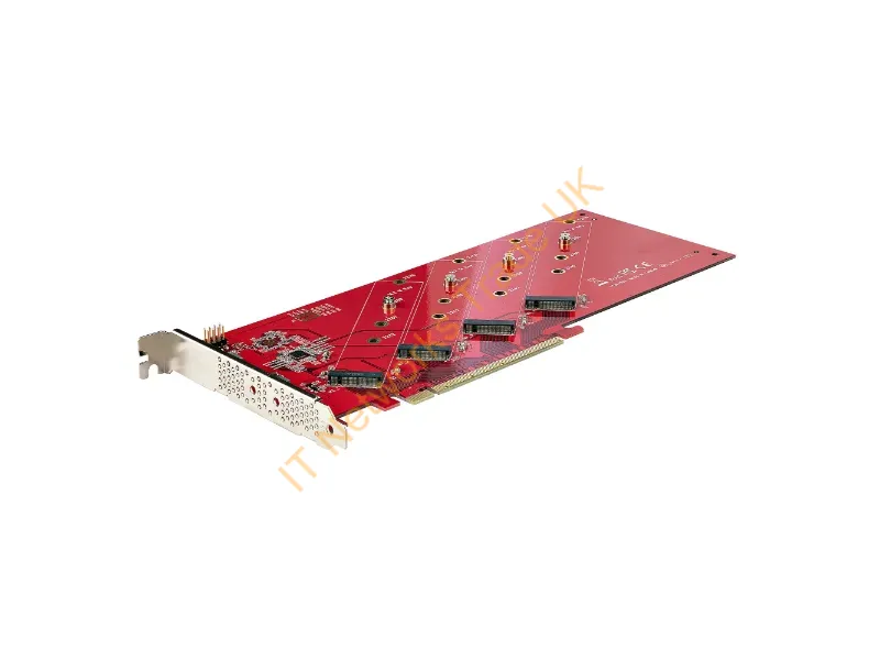QUAD-M2-PCIE-CARD-B - Startech.Com Quad-M2-Pcie-Card-B Interface Cards/Adapter Internal M.2