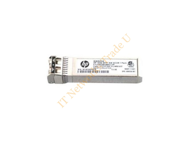 QW923-63001 HP 16Gb/s 850nm Short Wave Fibre Channel SFP+ Transceiver Module