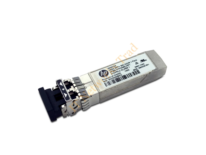 QW923AS HP 16Gbps Fibre Channel Multi-mode Fiber 100m 850nm Duplex LC Connector SFP+ Transceiver Module