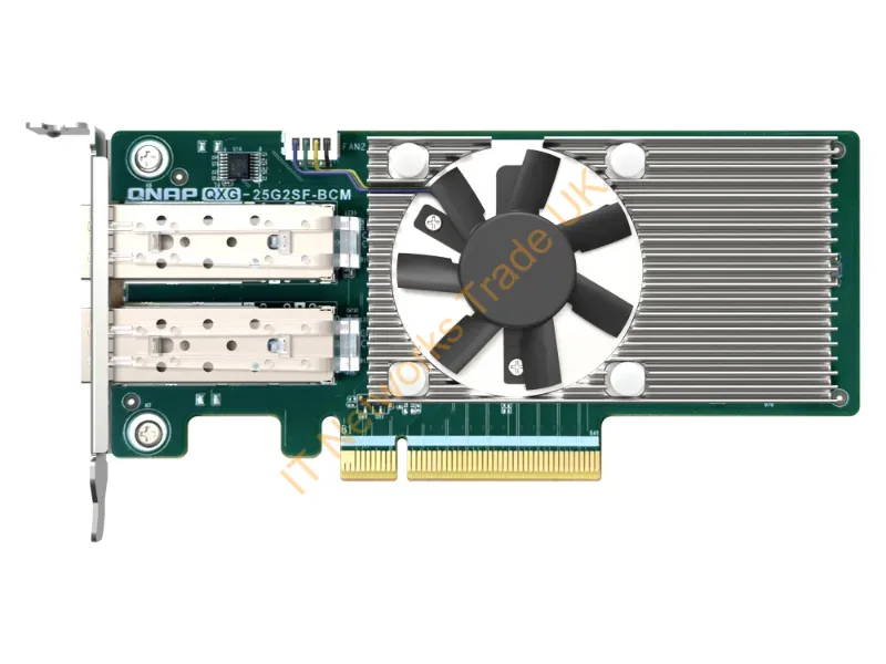 QXG-25G2SF-BCM - Qnap Dual Port 25Gbe Network Adapter