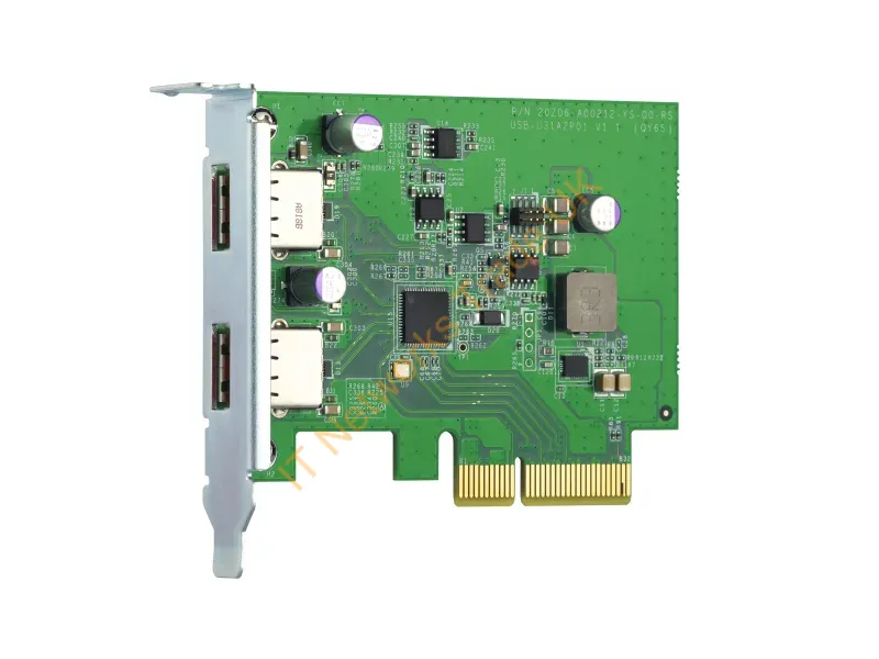 QXP-10G2U3A - Qnap Qxp-10G2U3A Interface Cards/Adapter Internal Usb 3.2 Gen 2 (3.1 Gen 2)