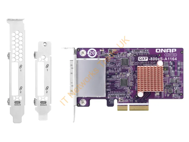 QXP-800ES-A1164 - Qnap Qxp-800Es-A1164 Interface Cards/Adapter Internal Mini-Sas