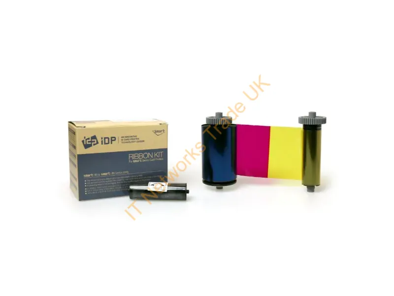 R-IA-659380 - MAGICARD Smart 51 YMCFKO Full Colour Ribbon with UV Panel and Cleaning Roller (200 Prints)