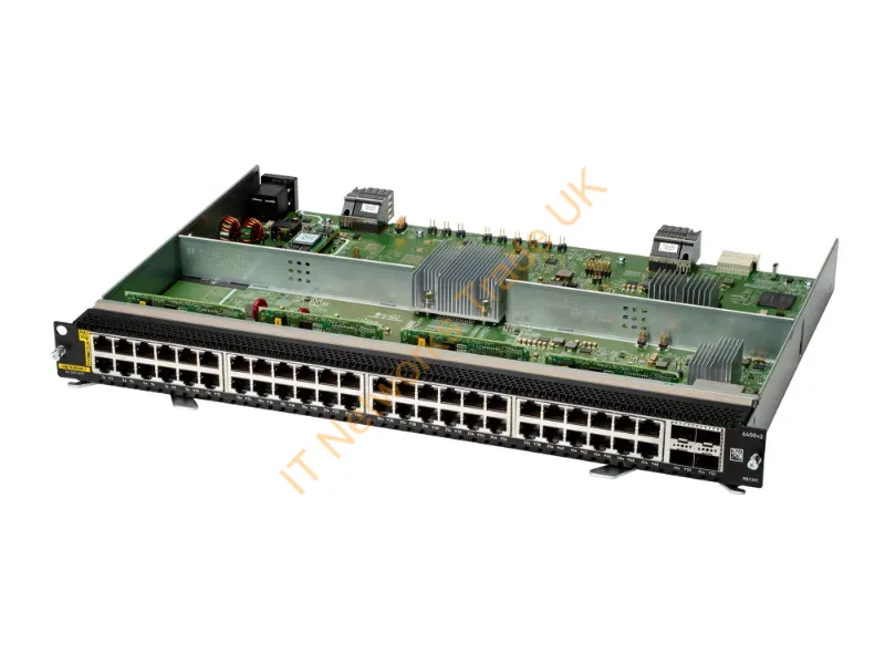 R0X39C - Hpe Aruba Networking Cx 6400 48-Port 1Gbe Class 4 Poe And 4-Port Sfp56 V2 Module