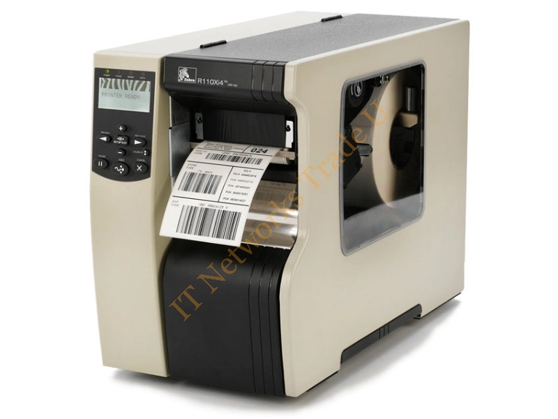 R13-80E-00003-R1 - Zebra R110Xi4 Direct thermal / thermal transfer 300 x 300DPI label printer Printers