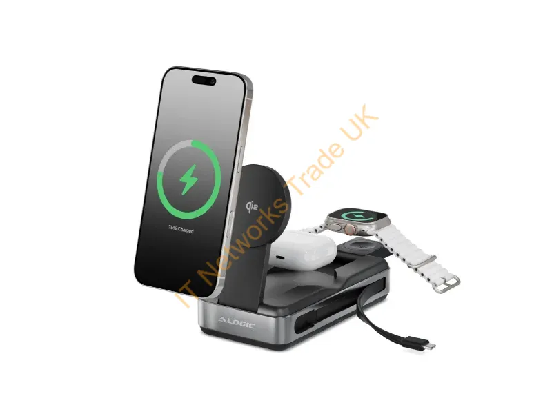 R20KWCPB100W - Alogic Roam 21000 Mah Wireless Charging Black