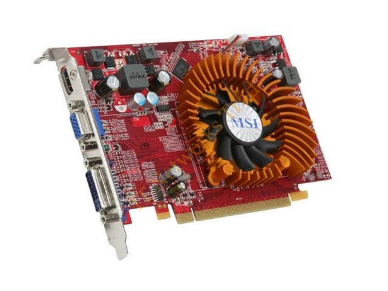 R4650-MD512-FB-R MSI Radeon HD 4650 512MB 128-Bit GDDR2 PCI Express 2.0 X16 Video Graphics Card