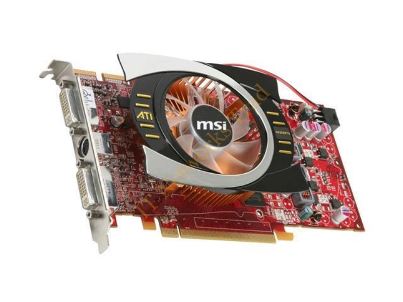 R4770-T2D512 MSI Radeon HD 4770 512MB GDDR5 128-Bit PCI Express 2.0 x16 HDCP Ready CrossFire Supported Video Graphics Card