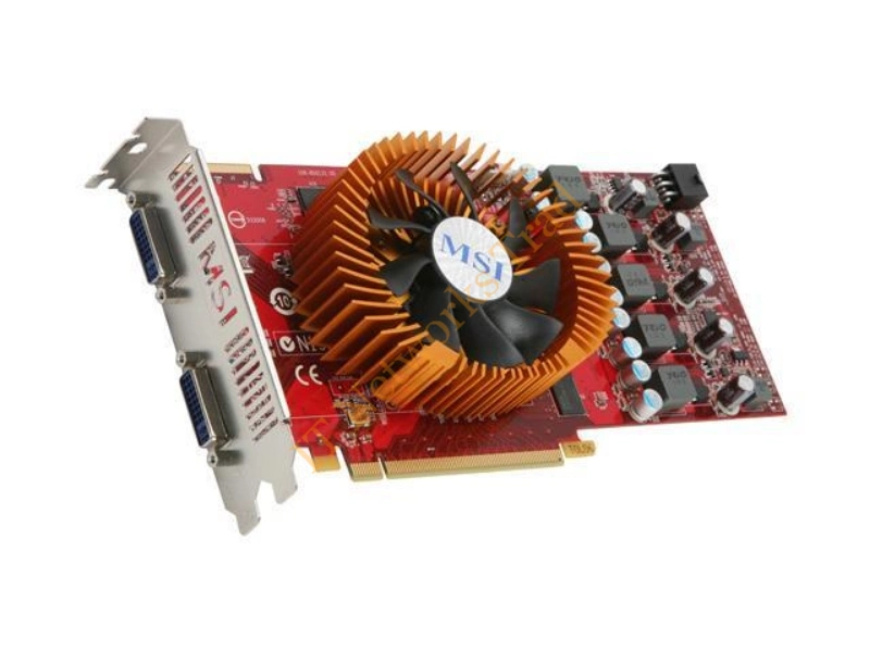 R4850-2D512-OC MSI Radeon HD 4850 512MB GDDR3 256-Bit PCI Express 2.0 x16 HDCP Ready CrossFireX Support Video Graphics Card