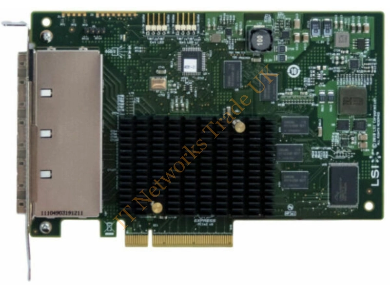 R4CP9 Dell LSI SAS 9201-16e HBA Controller Card 6Gbps 16 Channel HBA Network Adapter