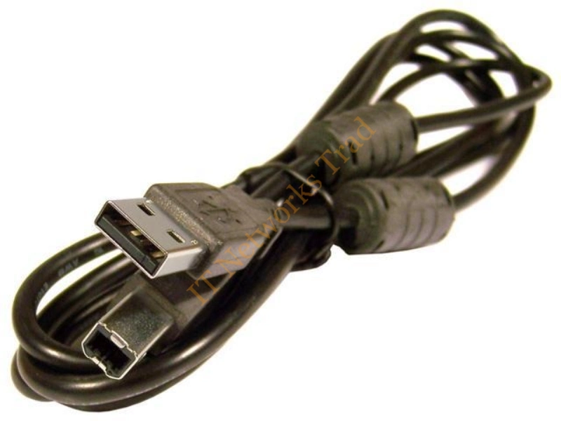 R50800410745GM HP 6ft USB 2.0 A-4pin to B Black Cable USB Cable