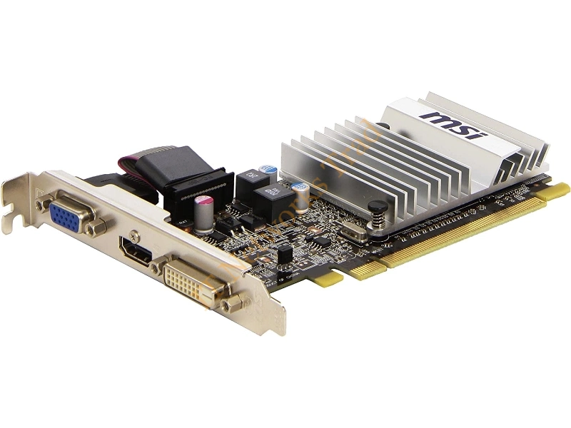 R5450MD512H MSI Radeon HD 5450 512MB DDR3 PCI Express 2.1 Video Graphics Card