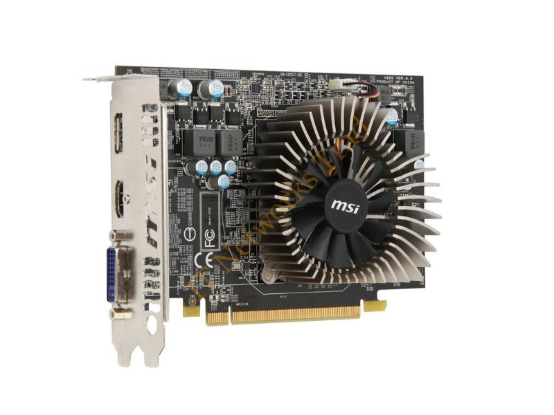 R5670-PMD1G MSI Radeon HD5670 1GB DDR5 128-Bit DVI HDMI DisplayPort PCI Express 2.1 x16 Video Graphics Card