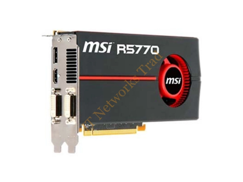 R5770P-M2D1G MSI Radeon HD 5770 1GB GDDR5 128-Bit PCI Express 2.1 x16 Video Graphics Card