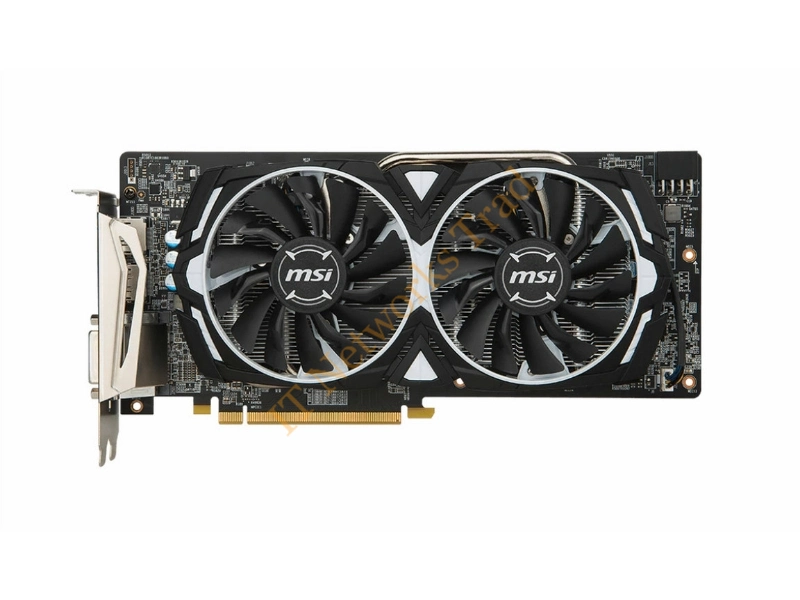 R580AR4C MSI Armor RX 580 4G Radeon 4GB GDDR5 PCI Express 3.0 x16 Video Graphics Card