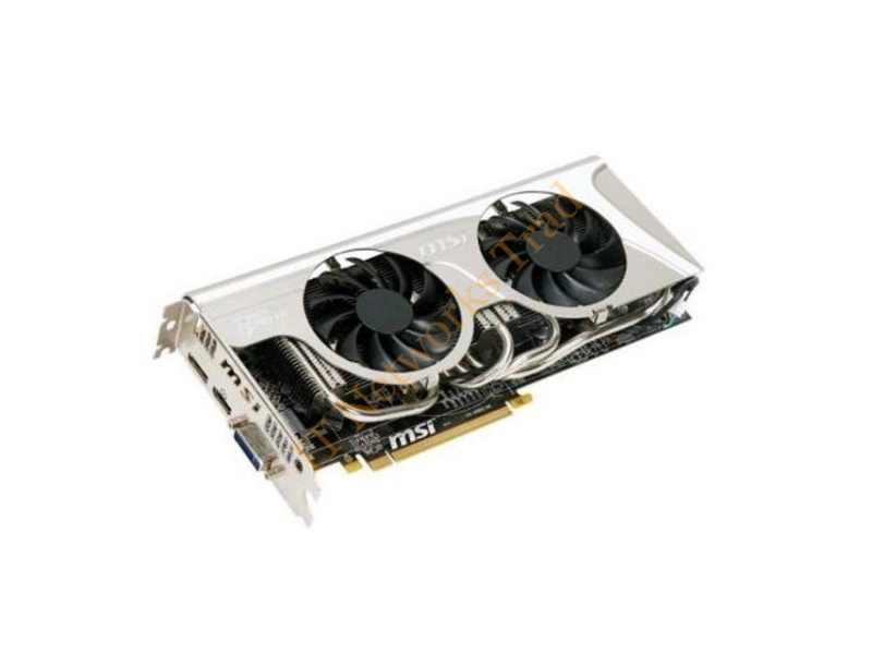R5830-TWIN-FROZR-II MSI Radeon HD 5830 Twin Frozr II 1GB 256-Bit GDDR5 PCI Express 2.1 x16 DVI/ HDMI/ DisplayPort Video Graphics Card