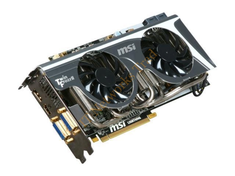 R5870-LIGHTNING-II MSI Radeon HD5870 1GB DDR5 2DVI/HDMI/DisplayPort PCI Express Video Graphics Card