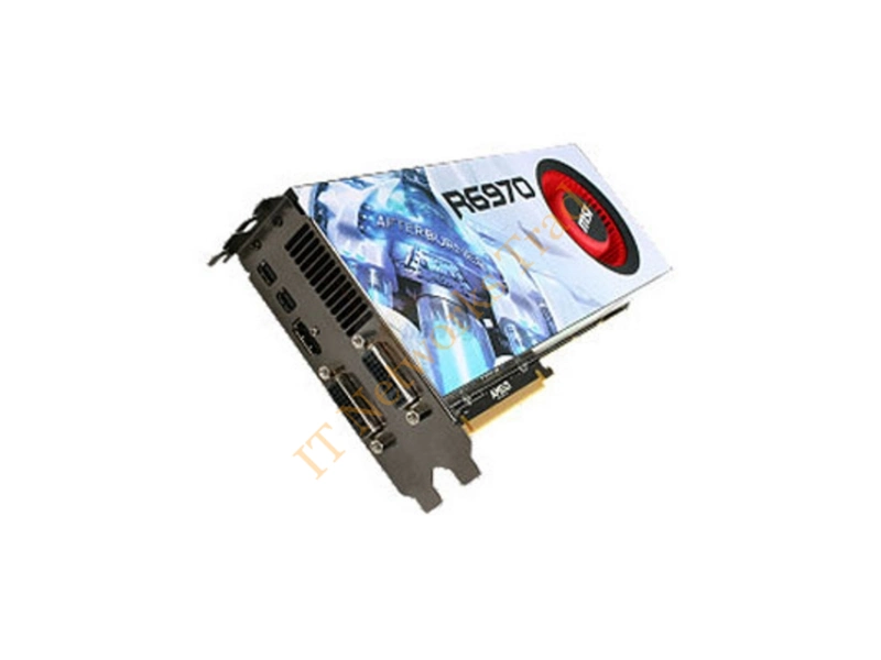 R6970 MSI Radeon HD 6970 2GB 256-Bit GDDR5 PCI Express 2.1 x16 HDCP Ready Mini DisplayPort DVI HDMI Video Graphics Card