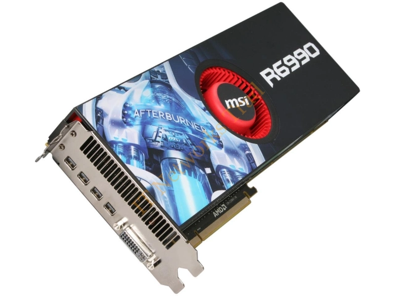 R6990-4PD4GD5 MSI Radeon HD 6990 4GB GDDR5 256-Bits PCI Express x16 2.1 Video Graphics Card