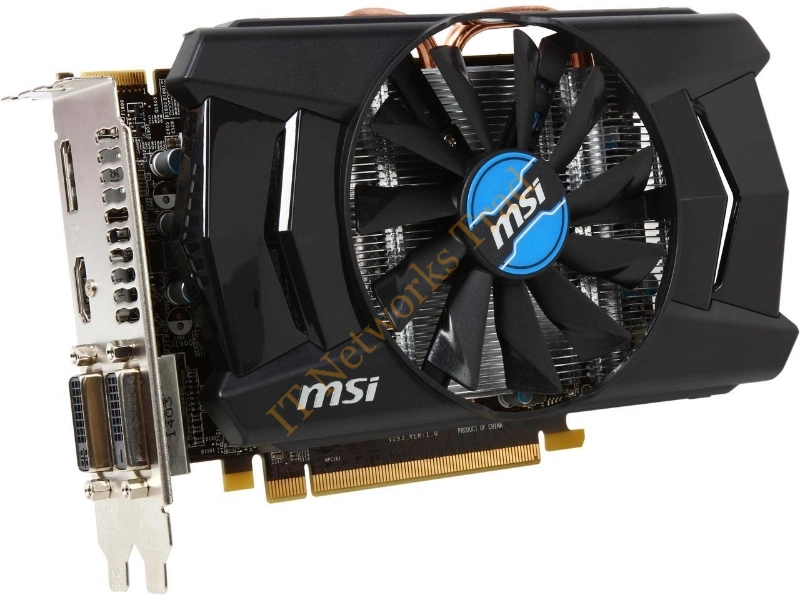 R7-260X-2GD5-OC MSI Radeon R7 260X 2GB GDDR5 Dual DVI/ HDMI/ DisplayPort PCI Express Video Graphics Card