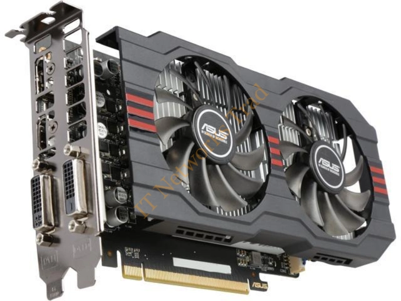 R7360-OC-2GD5 ASUS Radeon R7 360 2GB 128-Bit GDDR5 PCI Express 3.0 DVl-l/ HDMI/ DisplayPort/ HDCP Ready Video Graphics Card