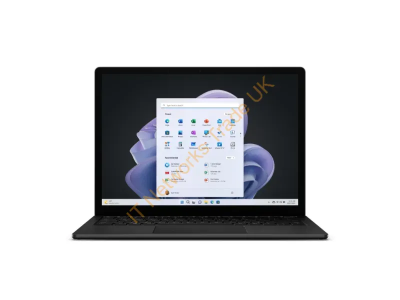 R7I-00024 - Microsoft Surface Laptop 5 Intel Core I5 I5-1245U 13.5" Touchscreen 16 Gb Lpddr5X-Sdram 256 Gb Ssd Wi-Fi 6 (802.11Ax) Windows 10 Pro Black