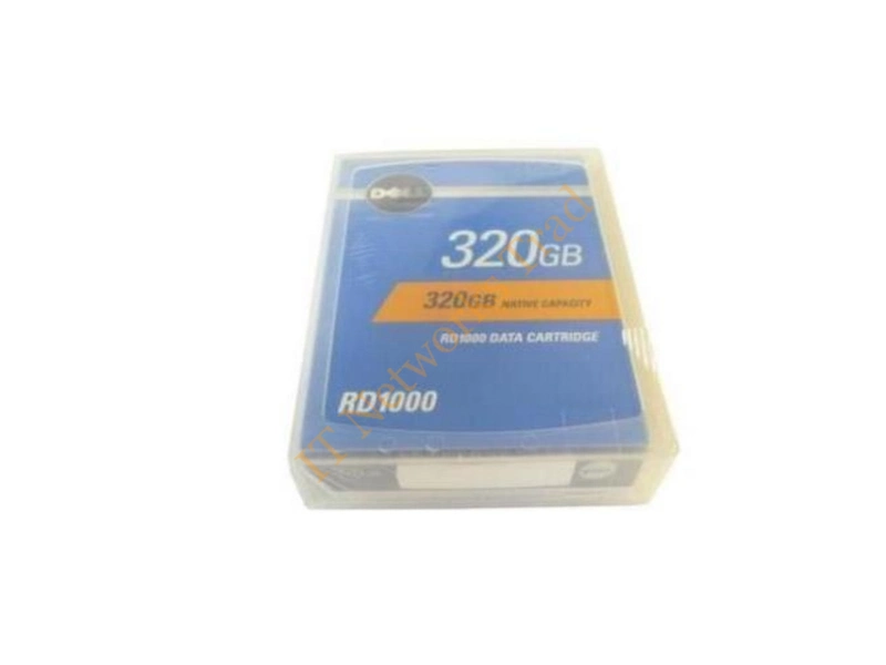 R7X91 Dell 320GB Native Capacity RD1000 Data Cartridge Tape Media Storage