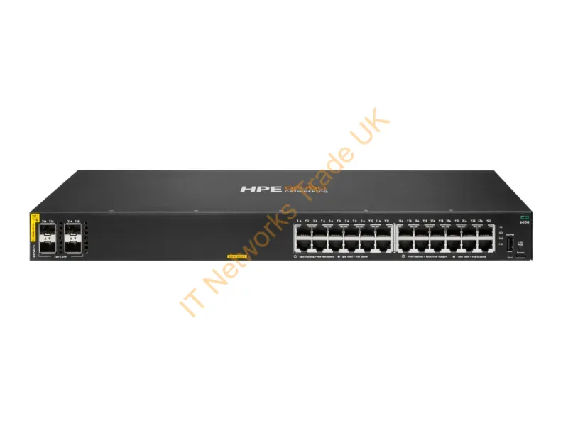 R8N87B - HPE Switch Aruba CX 6000 Series - 24 Ports - 24x GE (10/100/