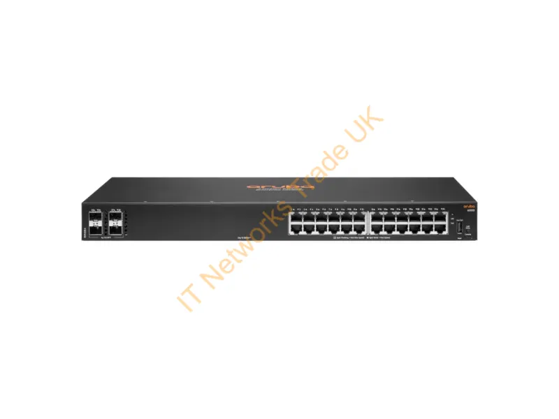 R8N88A#B2E - Hpe Aruba Networking Aruba 6000 24G 4Sfp Managed L3 Gigabit Ethernet (10/100/1000) 1U