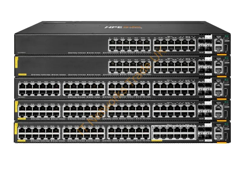 R8Q71A - Hpe Aruba Networking Cx 6200M 36G 12Sr5 Class6 Poe 4Sfp+ Switch