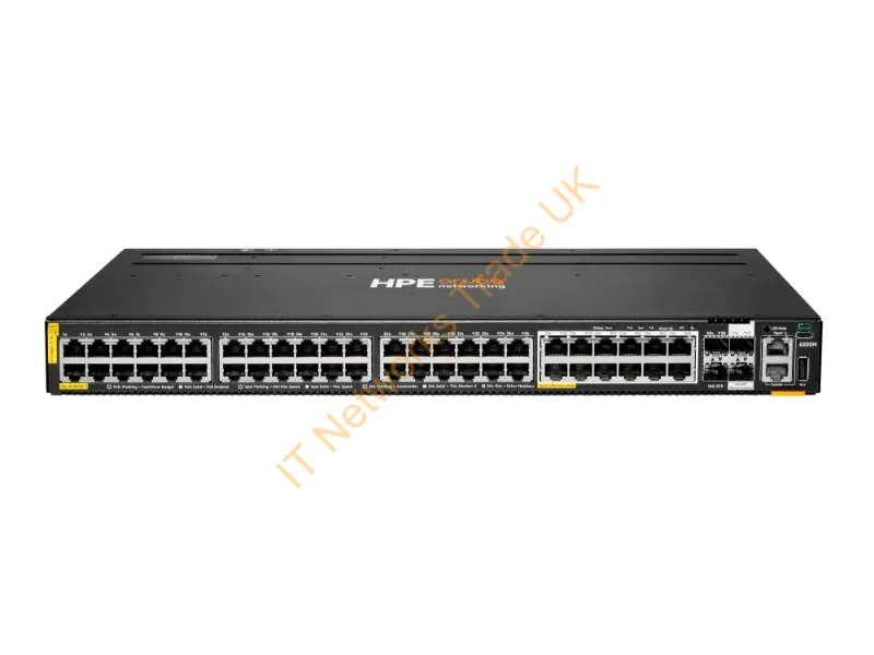 R8Q71AR - Hpe Aruba 6200M 36G 12Sr5 Cl6 4Sfp+ Reman Sw