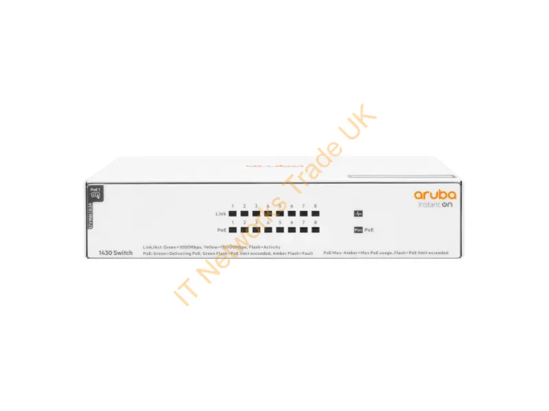 R8R46AR#ABA - Hpe Aruba Ion 1430 8G 64W Reman Sw Us:En