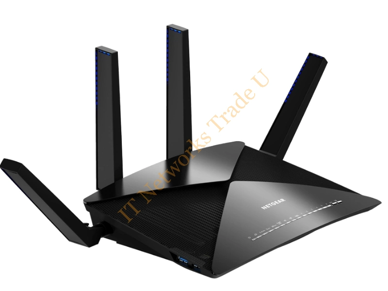 R9000-100EUS - Netgear Nighthawk X10 Dual-band (2.4 GHz / 5 GHz) Gigabit Ethernet Black network wireless router