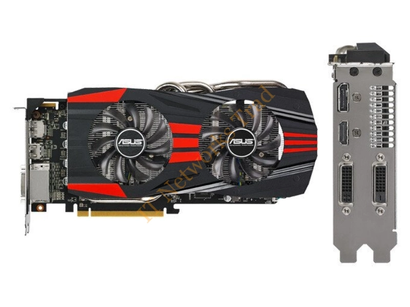 R9270X-DC2T-4GD5 ASUS AMD Radeon R9 270X 4GB GDDR5 256-Bit PCI Express 3.0 x16 Video Graphics Card